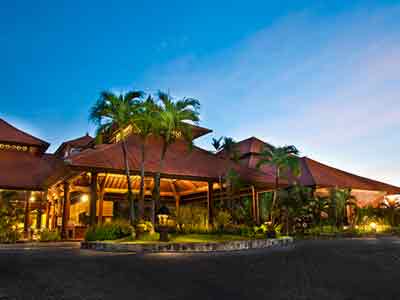 Hotel Paradise plaza Sanur Bali Entree