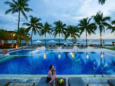 Hotel Bali Candidasa Rama Piscine