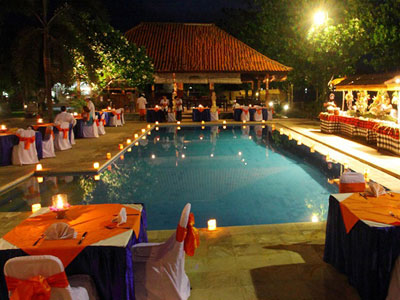 Hotel Bali Pemuteran Adi Asri Piscine Nuit