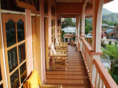 hotel Flores Bajawa Edelweiss balcons