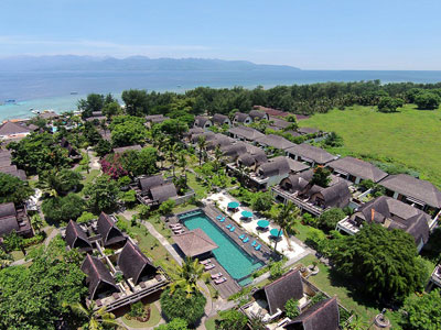 Hotel Lombok Villa Ombak Vue Avion