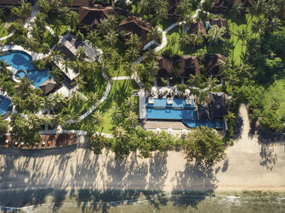 Lombok Senggigi Hotel Holiday Resort vue drone